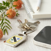 Historisch schild van Ochoa Sleutelhanger (Zijkant)