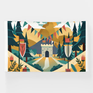 historisch-schilderij-afbeelden-bunting-banners spandoek