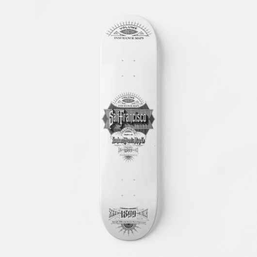 Historisch SF Deck Skateboard (Voorkant)