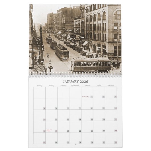 Historisch Tacoma, de kalender van de stad van bes (Jan 2026)