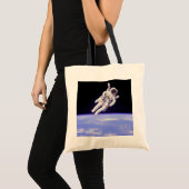 Historisch Untethered Space Walk Tote Bag (Voorkant (product))