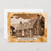 Historisch Yorktown, Virginia Briefkaart (Voorkant / Achterkant)