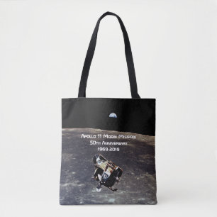 Historische Apollo 11 Moon Mission 50th Jubileum Draagtas