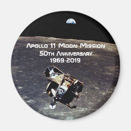 Historische Apollo 11 Moon Mission 50th Jubileum Magneet