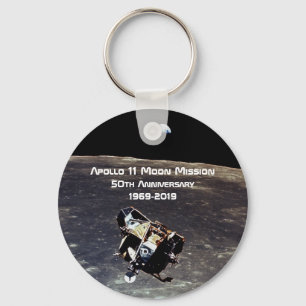 Historische Apollo 11 Moon Mission 50th Jubileum Sleutelhanger