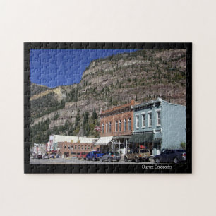 Historische bergstad Ouray Colorado Legpuzzel