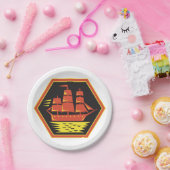 Historische Borden voor Clipper Ship Paper Papieren Bordje (Feest)