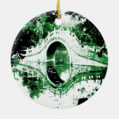 Historische brug keramisch ornament (Achterkant)