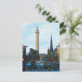 Historische buurt Washington Monument Briefkaart (Staand voorkant)
