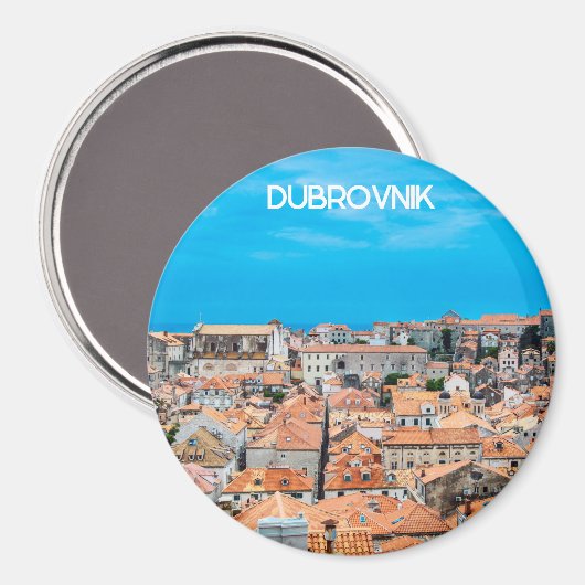 historische centrum Dubrovnik Magneet (Voorkant / Achterkant)