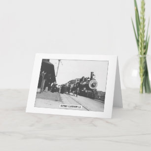 Historische Claremont - Gevouwen Wenskaart Kaart