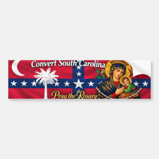 Historische Convert South Carolina bumpersticker