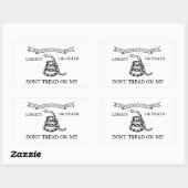Historische Culpeper Flag Sticker sets (Vel)