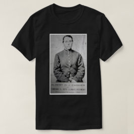 Historische foto, Albert Kassier- Union Soldaat T-shirt