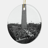 Historische foto van Bunker Hill Monument