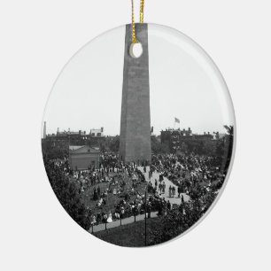Historische foto van Bunker Hill Monument Keramisch Ornament