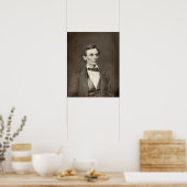 Historische foto van Lincoln Poster (Keuken)
