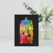 Historische Galena Illinois Regenboog Briefkaart (Staand voorkant)