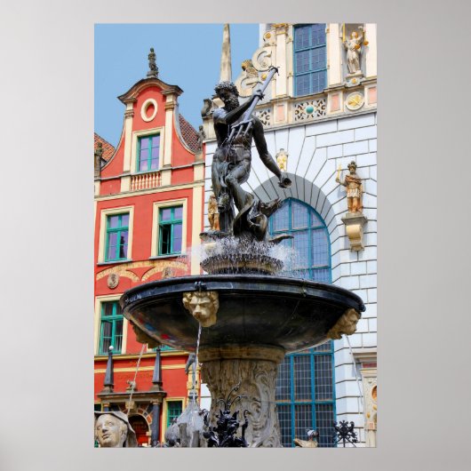 historische Gdansk, Polen Poster (Voorkant)