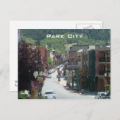 Historische hoofdstraat briefkaart (Voorkant / Achterkant)