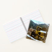 Historische hulpvrachtwagen uit 1912..... notitieboek (Binnen)