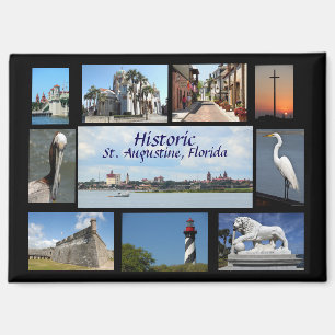 Historische impressies van St. Augustine, Fl. magn Magneet