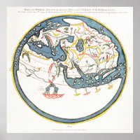 Historische kaart van de Indische Oceaan
