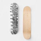 Historische kuststrook skateboard (Voorkant)