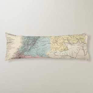 Historische militaire kaarten van Venezuela Lichaamskussen