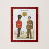 Historische militaire uniformen, coldstream Guards Legpuzzel (Verticaal)