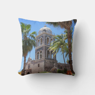 Historische missie in Loreto, BCS Mexico Kussen