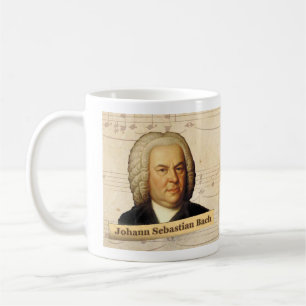 Historische Mok Johann Sebastian Bach