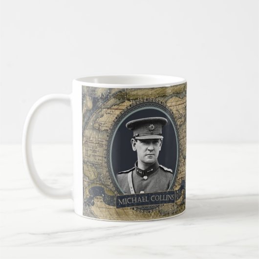 Historische Mok Michael Collins (Links)