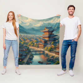 Historische Nara, Monumenten van het oude Nara Fleece Deken