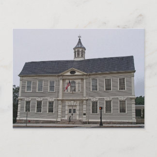 Historische New London Court House Briefkaart