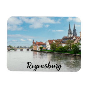 Historische oude binnenstad van Regensburg, Duitsl Magneet