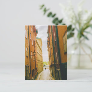 Historische oude stad, Gamla Stan, Stockholm, Zwed Briefkaart