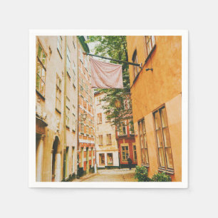 Historische oude stad, Gamla Stan, Stockholm, Zwed Servet