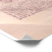  historische paddenstoelen van 1920 poster (Hoek)