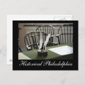 Historische Philadelphia Briefkaart (Voorkant / Achterkant)