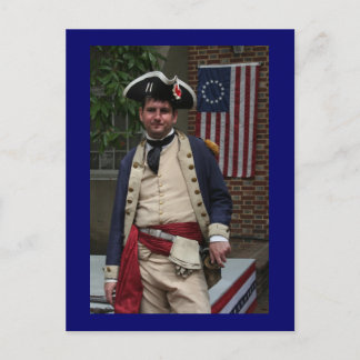 Historische Philadelphia-kolonist Briefkaart