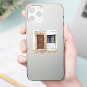 Historische portugese deur sticker (Telefoon)