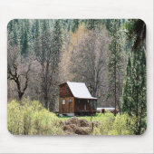 Historische potato Creek Log Cabin..... Muismat (Voorkant)