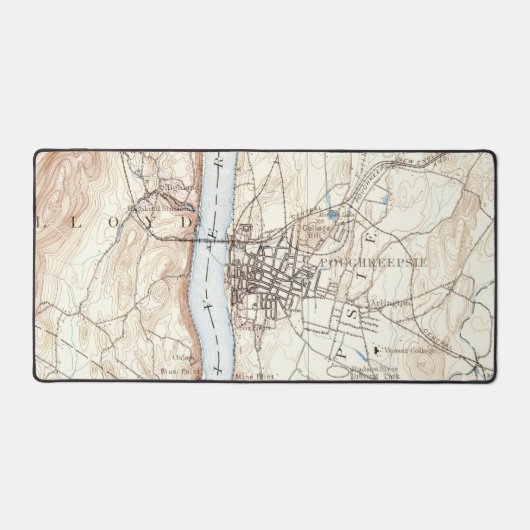 Historische Poughkeepsie Desk Mat (Voorkant)