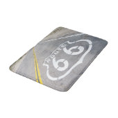 Historische Route 66 Bath Mat. Badmat (Gekanteld)