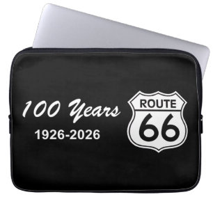 Historische Route 66 Eeuwfeest Laptop Sleeve