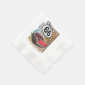 Historische route 66 servet (Hoek)