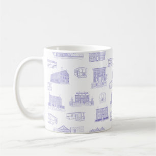 Historische Salem MA Toile Koffiemok