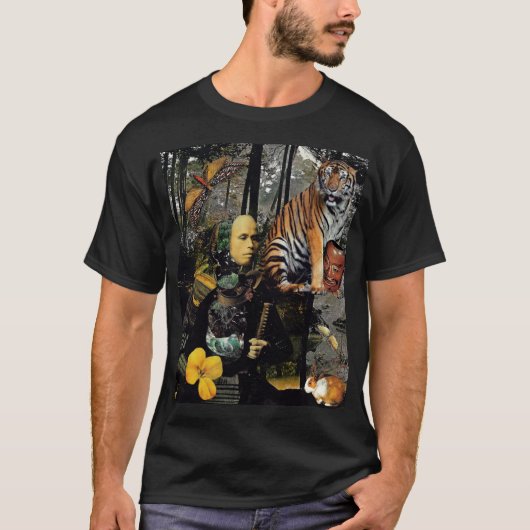 Historische Samurai Bushido Katana Ancient Japan T-shirt (Voorkant)