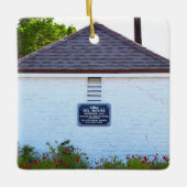 Historische Sanibel Lichte Olie Huis Ornament (Voorkant)